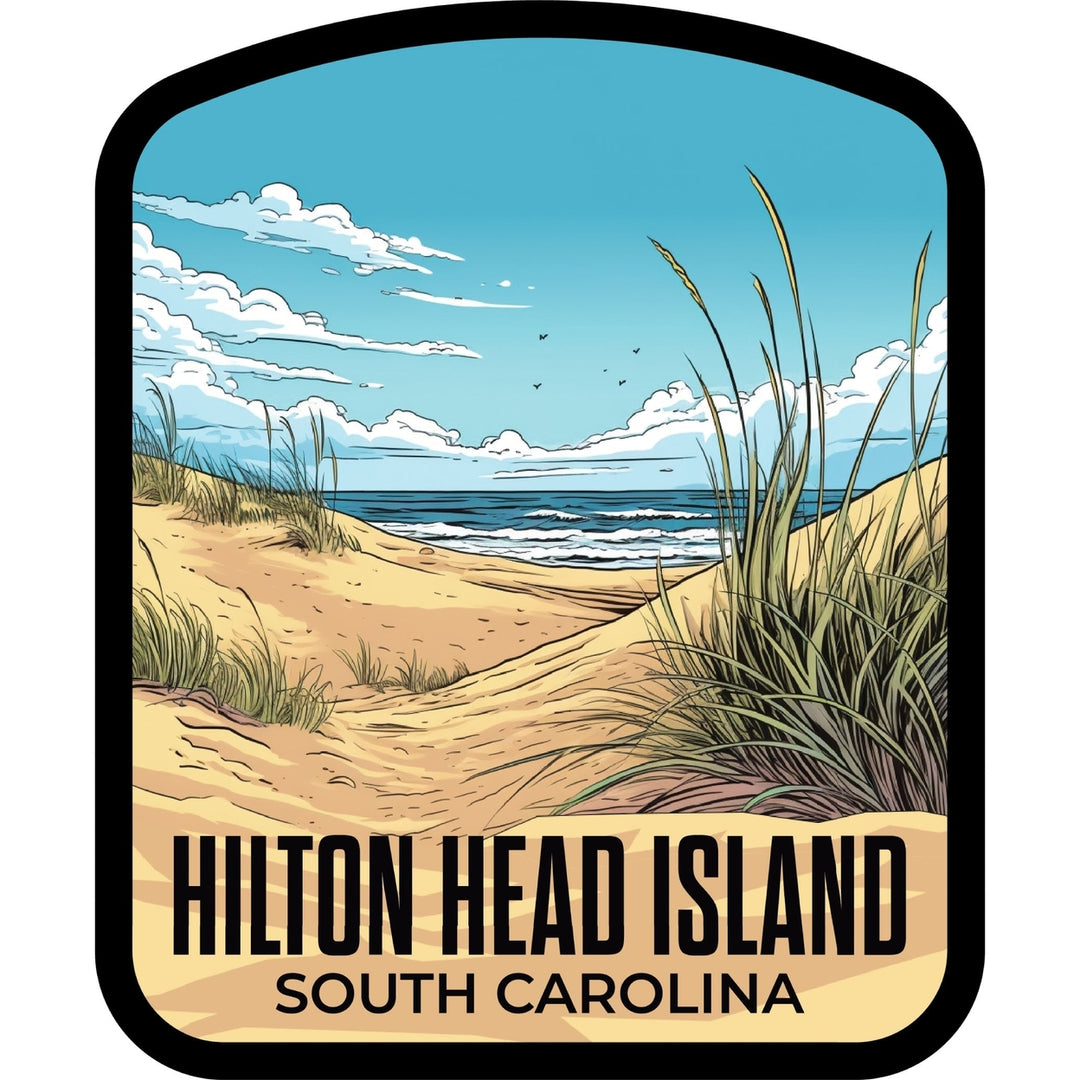 Hilton Head Island A Souvenir Memories Durable Vinyl Decal Sticker Image 1