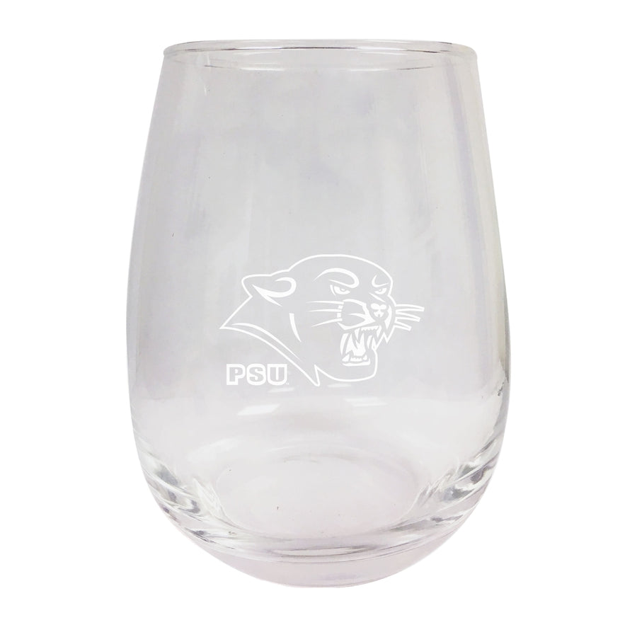 Plymouth State University NCAA 15 oz Laser-Engraved Stemless Wine Glass - Perfect for Alumni and Fans Image 1