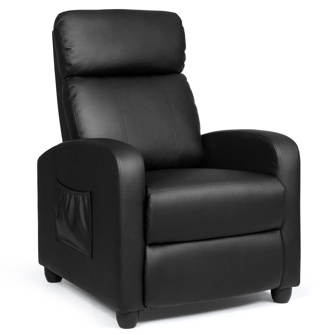 Electric Modern Massage Recliner Sofa Chair Lounge with Remote Control Image 1