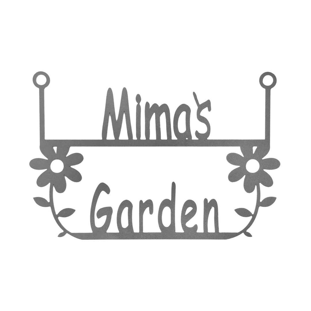 His and Her Garden Signs - Decorative Garden Signs Gifts for Men and Women Image 1