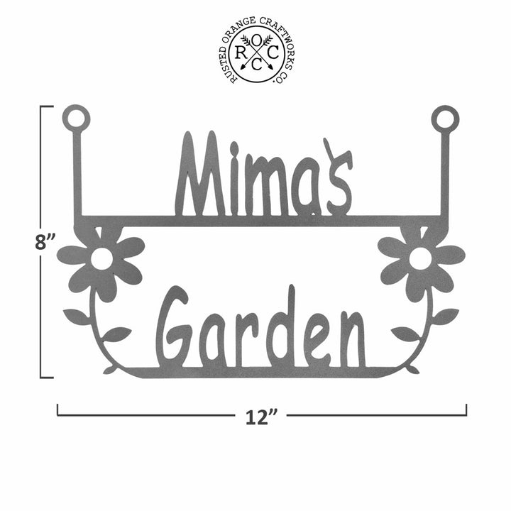 Garden Hanger Sign - 2 Styles - Decorative Garden Signs Gifts for Men and Women Image 5