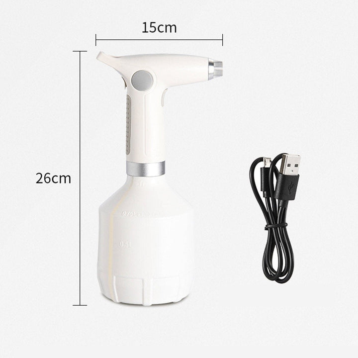 1000ML USB Electric Pressure Spray Bottle Automatic Watering Tool Flower Plant Image 4