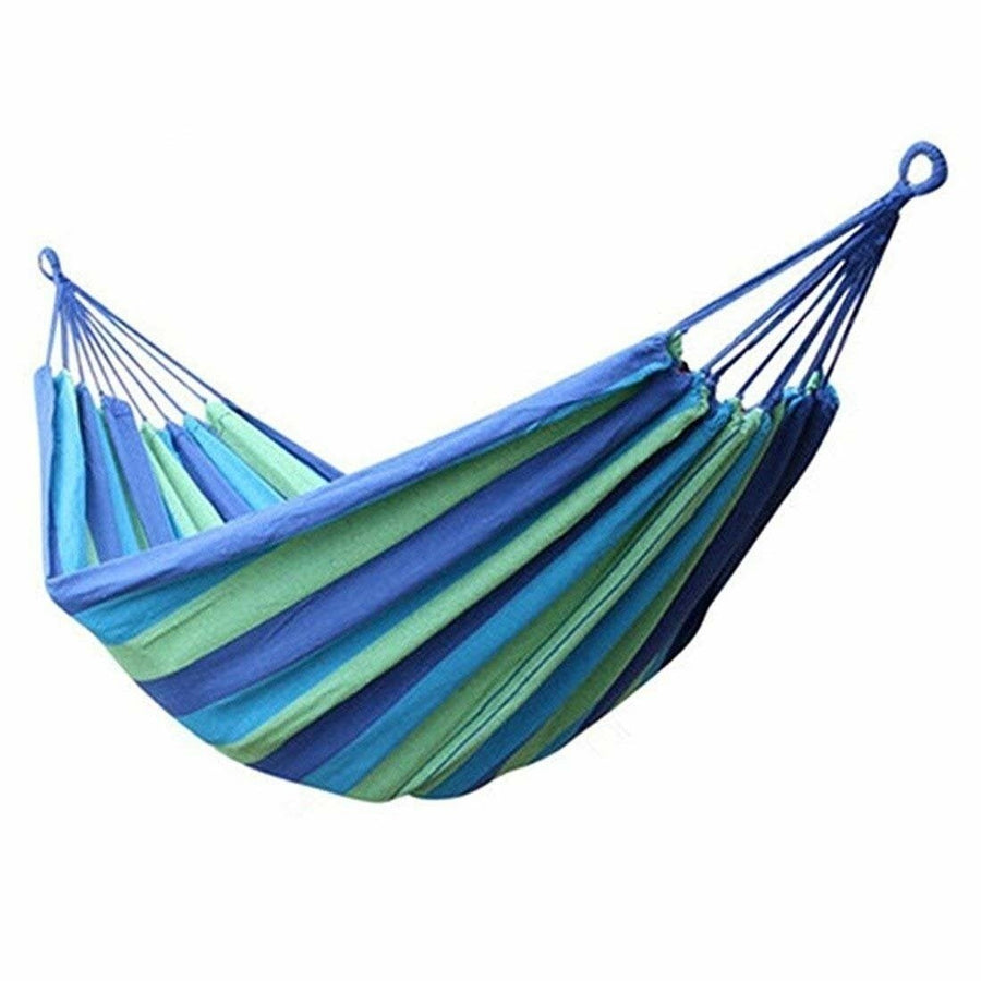 1-2 Person Double Hammock Chair Swing Bed Garden Outdoor Camping Image 1