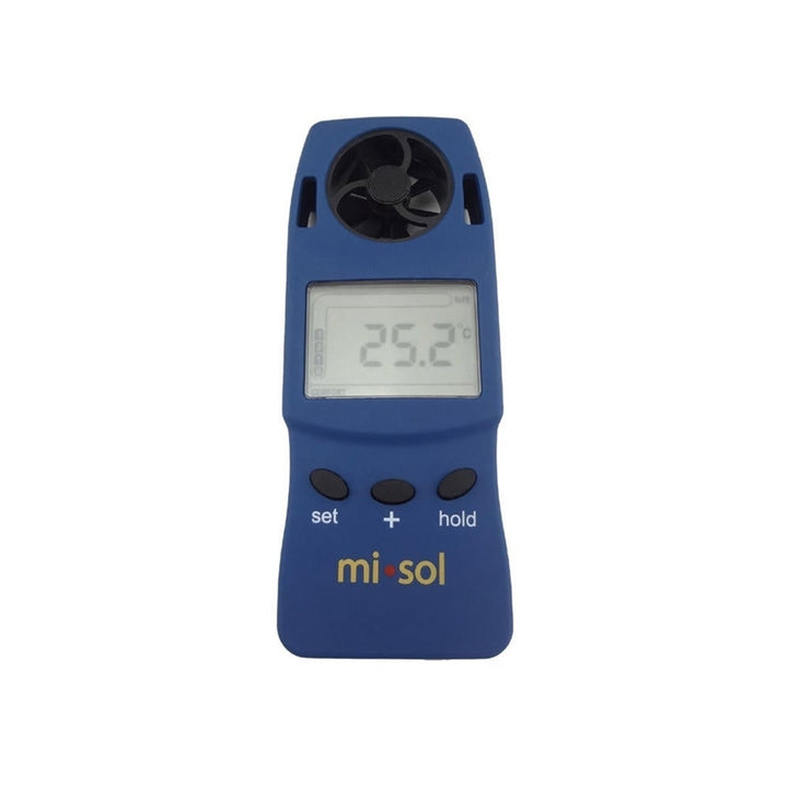 1 UNIT Of Weather Station Handheld Anemometer With Tripod Wind Speed Wind Chill Thermometer Image 3