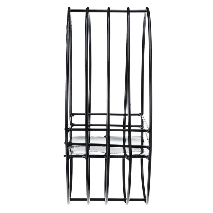 1 Tier Wall Shelf Iron Hanging Storage Holder Display Rack Organizer Image 4