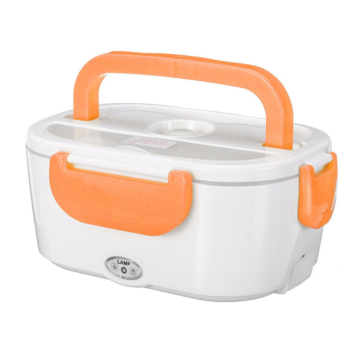 12V-24V,110V-240V 1.2L EU Plug Portable Removable Electric Lunch Box Car School Office Bento Box Food Heater Box Image 6