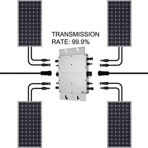 1200W Power Inverter MPPT Waterproof Solar Grid Tie DC to AC 220V Micro Inverter(1200W,220V) Image 6