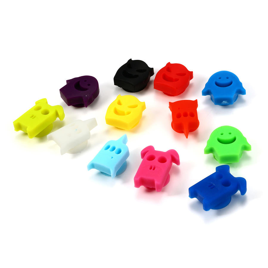 12 Pcs Silicone Animal Charm Glasses Cocktail Drinks Maker Bar Tool Image 2