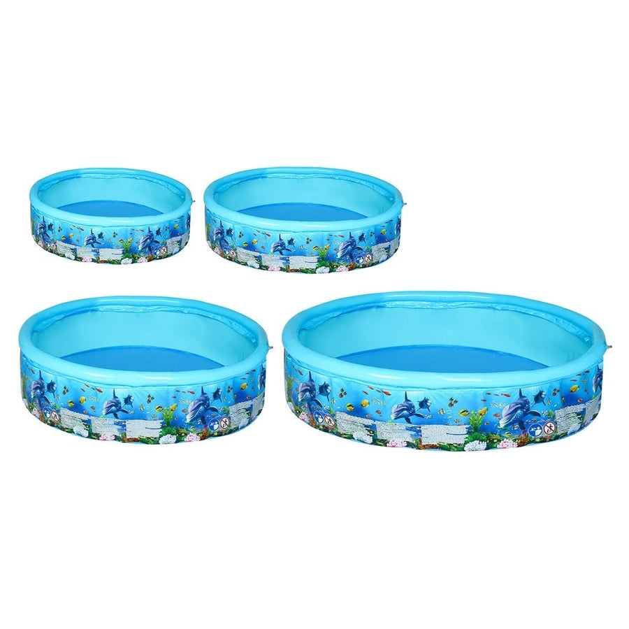 125,155,186,247cm Retractable inflatable Swimming Pool Large Family Summer Outdoor Play Party Supplies For Kids Adult Image 1