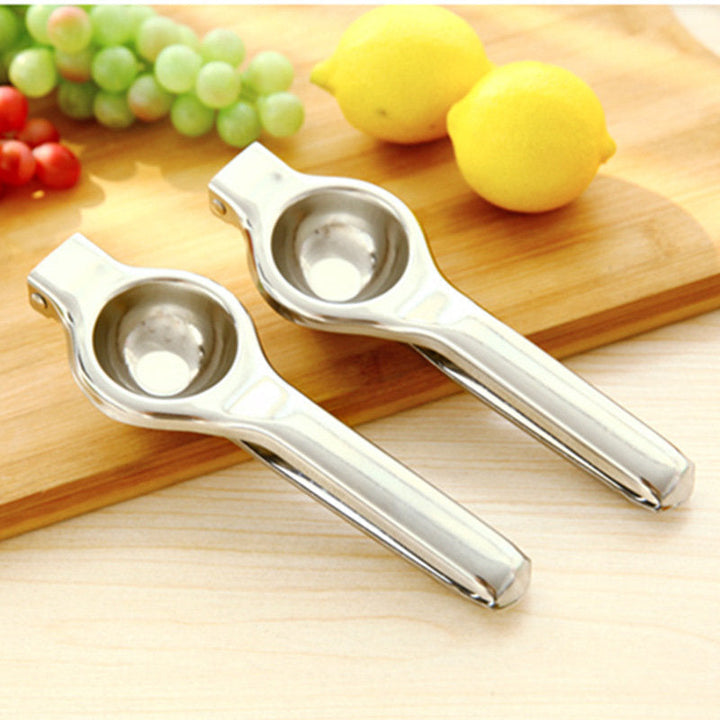 1pc Stainless Steel Hand Manual Lemon Juicer Orange Squeezer Juice Extractor Fruit Juicer Image 2