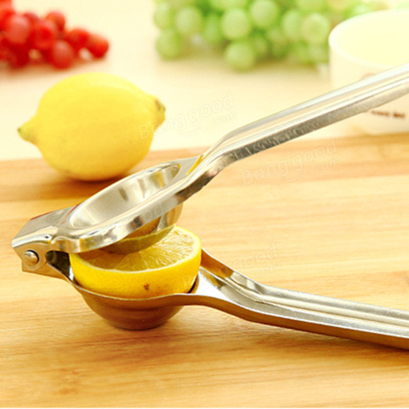 1pc Stainless Steel Hand Manual Lemon Juicer Orange Squeezer Juice Extractor Fruit Juicer Image 3