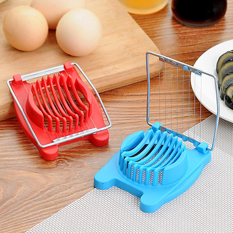 1PC Stainless Steel Cut Egg Slicer Sectioner Cutter Mold Multi-function Eggs Splitter Cutter Kitchen Tools Egg Tool Image 2