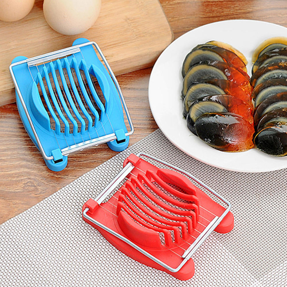 1PC Stainless Steel Cut Egg Slicer Sectioner Cutter Mold Multi-function Eggs Splitter Cutter Kitchen Tools Egg Tool Image 3