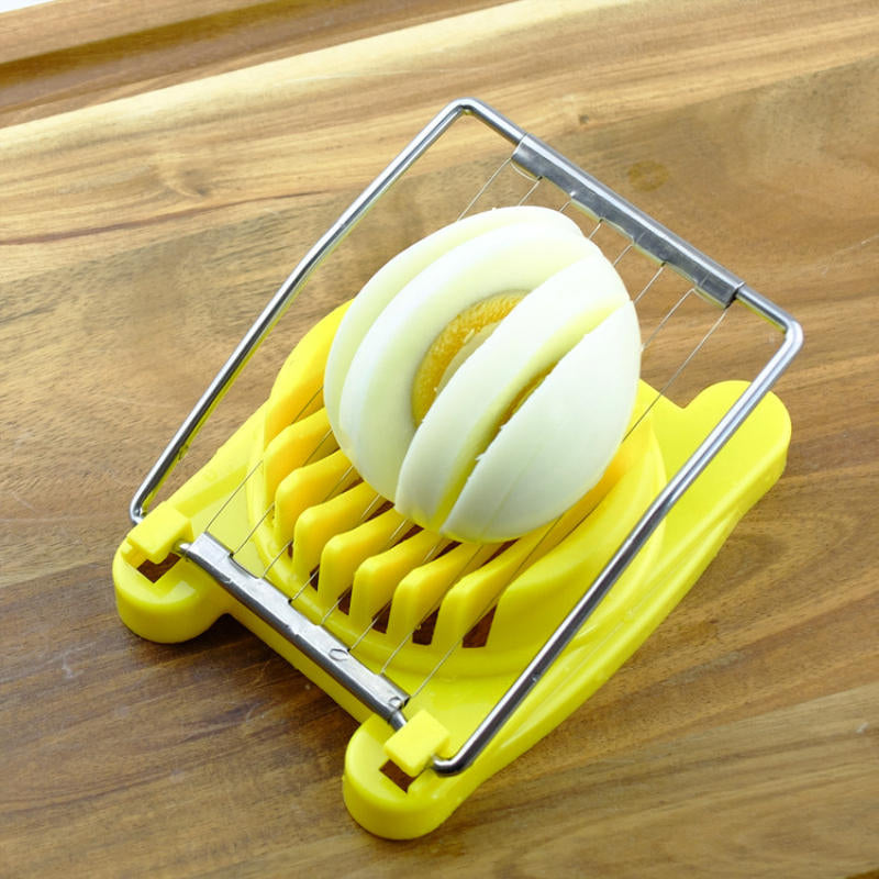 1PC Stainless Steel Cut Egg Slicer Sectioner Cutter Mold Multi-function Eggs Splitter Cutter Kitchen Tools Egg Tool Image 4