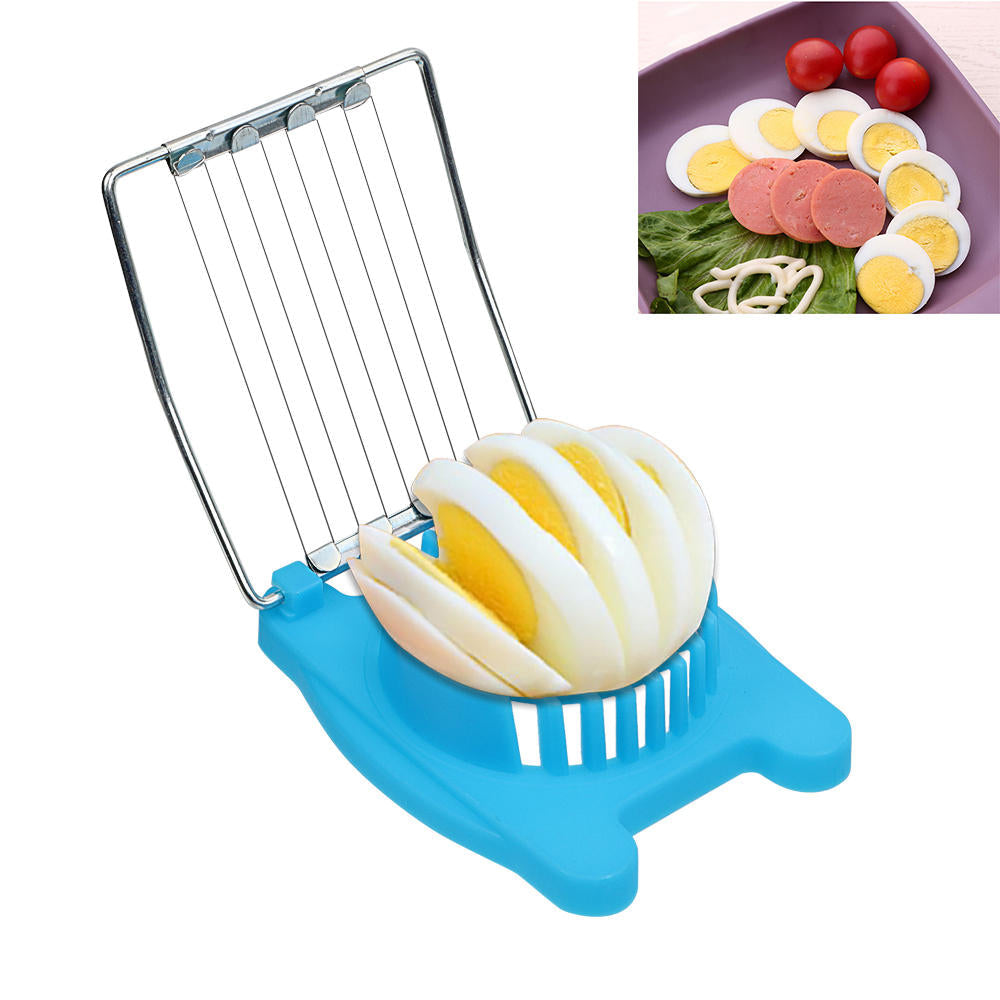 1PC Stainless Steel Cut Egg Slicer Sectioner Cutter Mold Multi-function Eggs Splitter Cutter Kitchen Tools Egg Tool Image 7