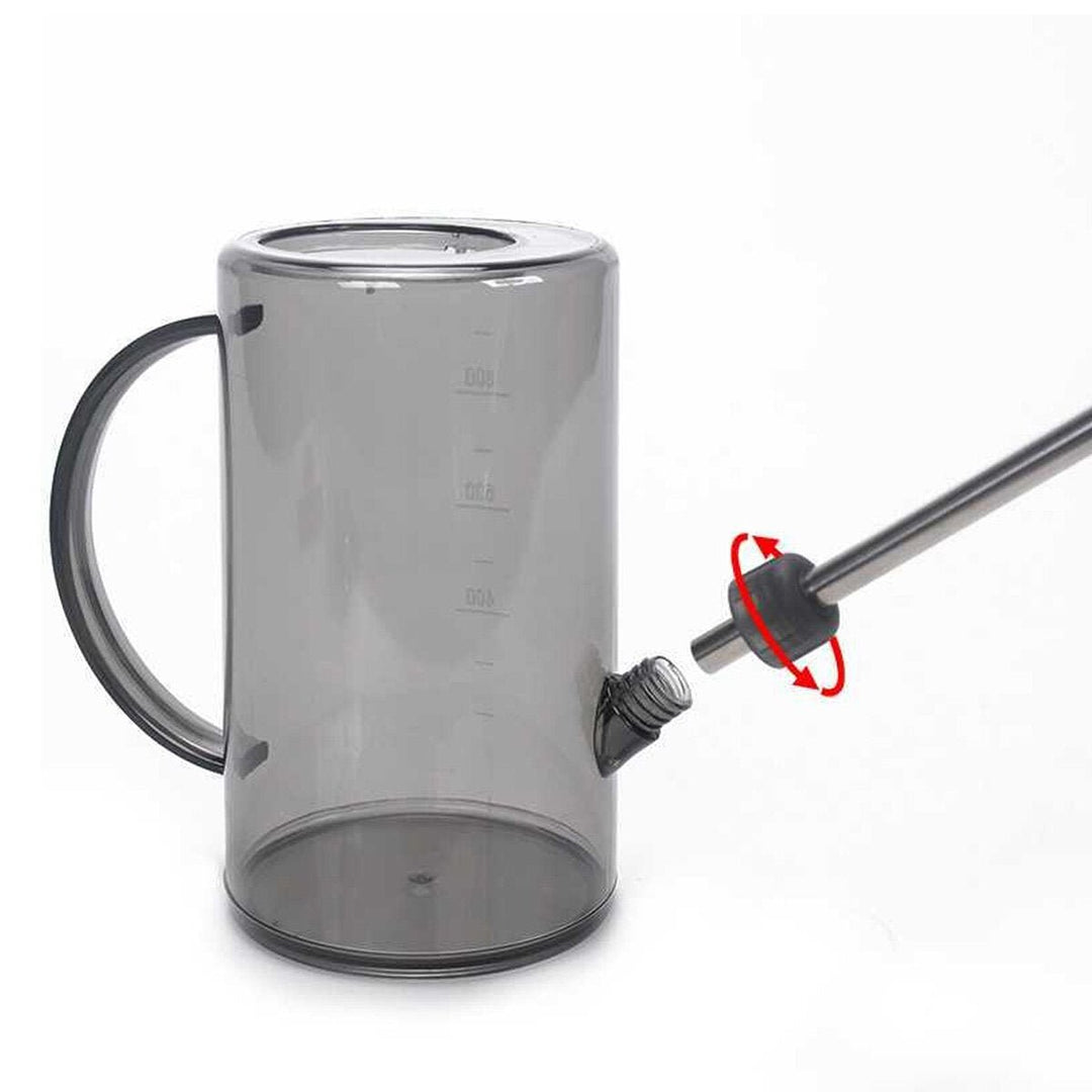 1L Watering Pot Long Mouth Bottle Stainless Steel Tube Garden Spout Plant Tool Image 2