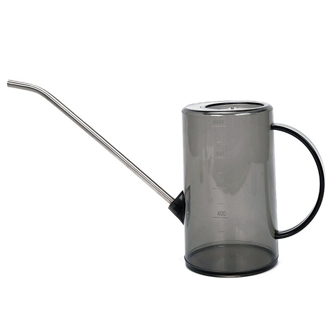 1L Watering Pot Long Mouth Bottle Stainless Steel Tube Garden Spout Plant Tool Image 1