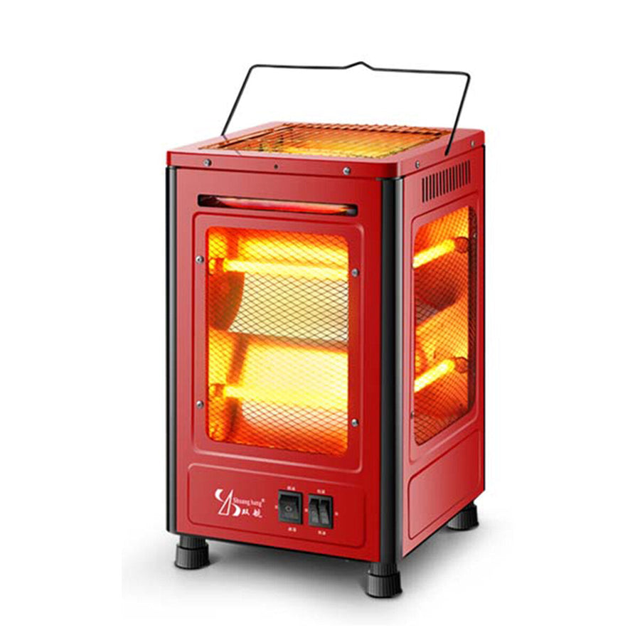 220V 2000W Five-Sided Heater Grill Type Brazier Heater Energy Saving Vertical Electric Heater Image 1