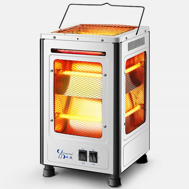 220V 2000W Five-Sided Heater Grill Type Brazier Heater Energy Saving Vertical Electric Heater Image 9