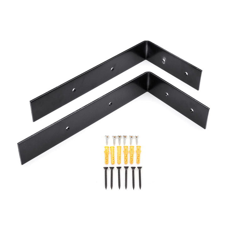 2Pcs Heavy Duty Scaffold Board Brackets For Wall Shelf Display Floating Boards Kitchen Storage Rack Image 10