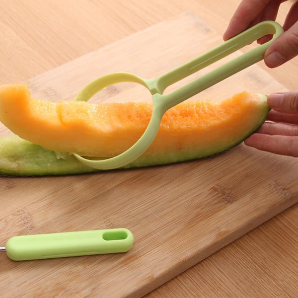 2Pcs,set Fruits Scoops Peeler Spoon Cutter Melons Dig Ball Kitchen Gadget Image 4