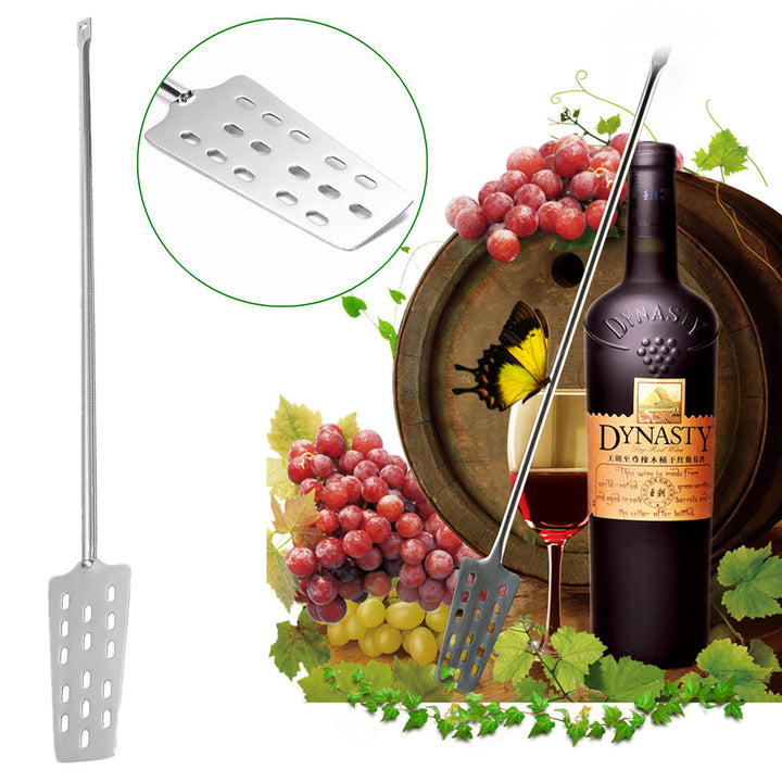 316 Stainless Steel Wine Mash Tun Mixing Stirrer Paddle Homebrew With 15 Holes Wine Making Tools Image 7