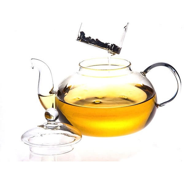 350ML-1000ML Heat Resistant Glass Teapot With Infuser Coffee Tea Leaf Image 4