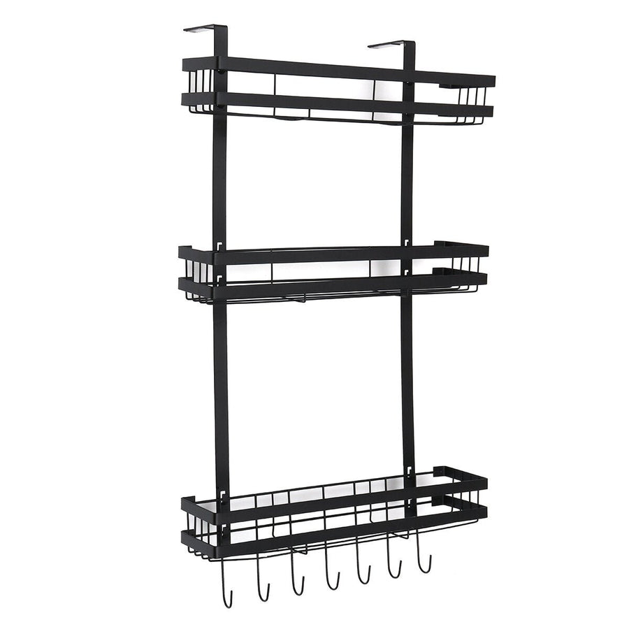 3 Tier Kitchen Refrigerator Storage Rack Fridge Seasoning Organizer Hang Shelf Image 1