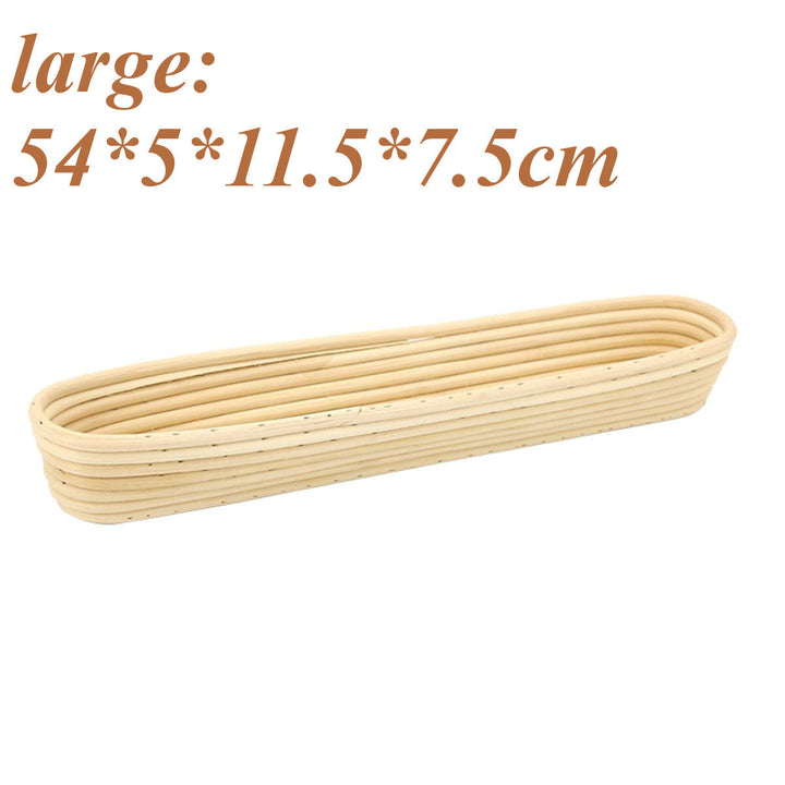 3 Size , 1-3 Pcs Breadboard Proofing Proving Baskets, Rattan Banneton Brotform Dough Image 9