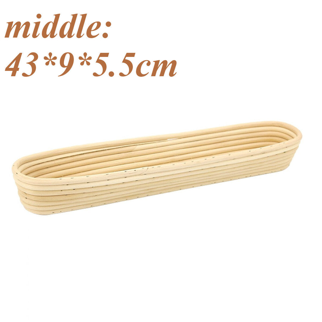 3 Size , 1-3 Pcs Breadboard Proofing Proving Baskets, Rattan Banneton Brotform Dough Image 10