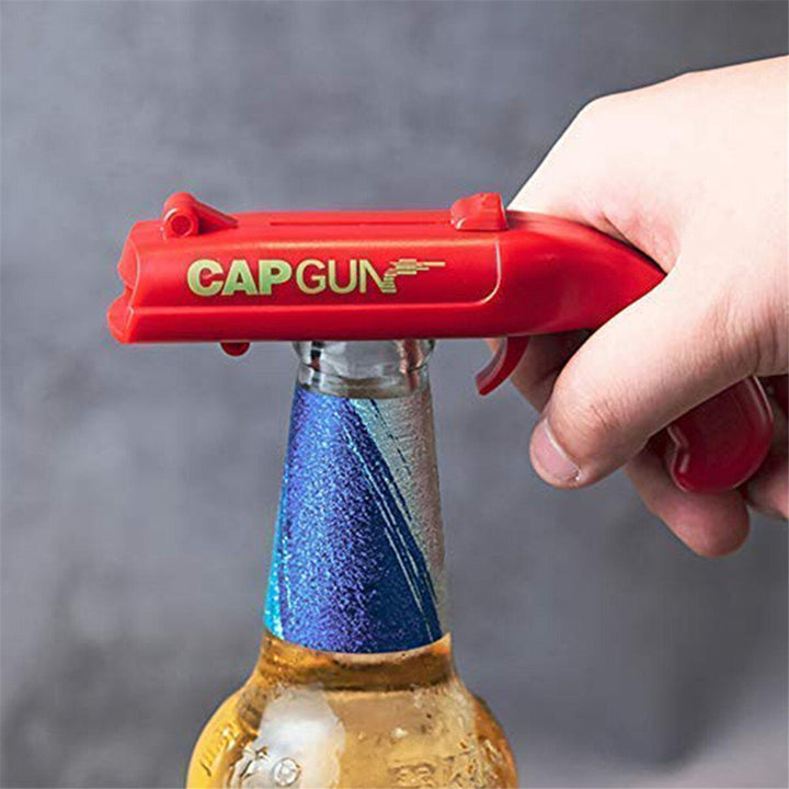 3 Piece Cap, Bottle Opener, Launcher Tool, for Party Drinking Game Gift - Shoots Over 5 Meters Image 2