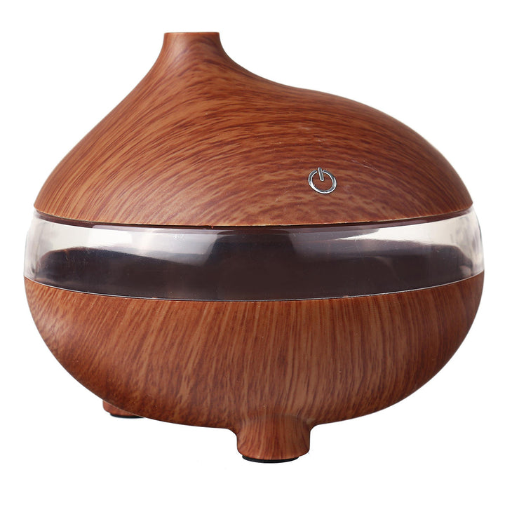 300ML Ultrasonic Air Humidifier LED Essential Aroma Diffuser Purifier Glow Home Air Purifiers Image 1