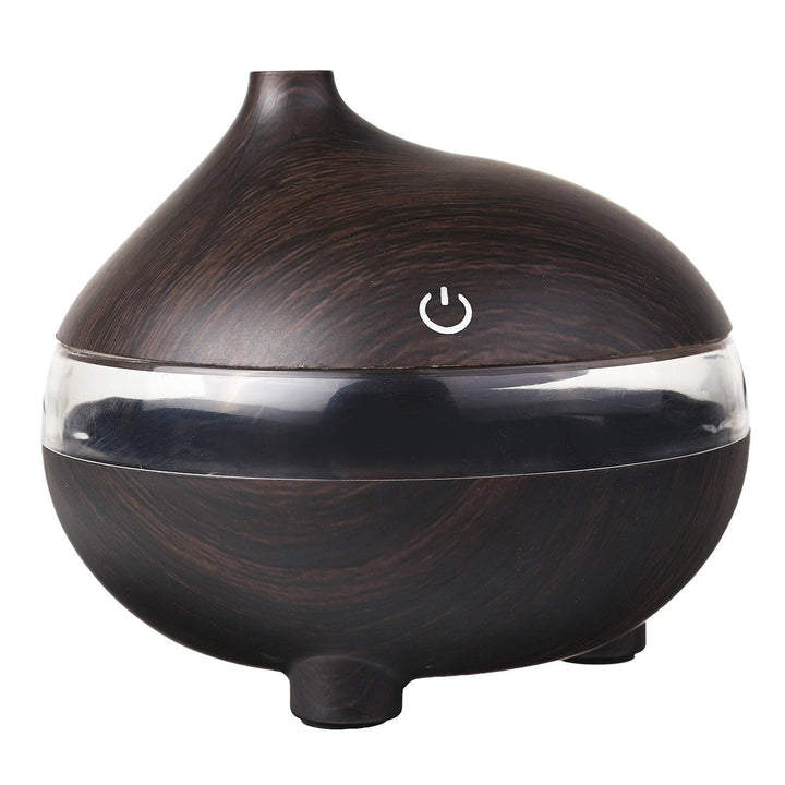 300ML Ultrasonic Air Humidifier LED Essential Aroma Diffuser Purifier Glow Home Air Purifiers Image 1