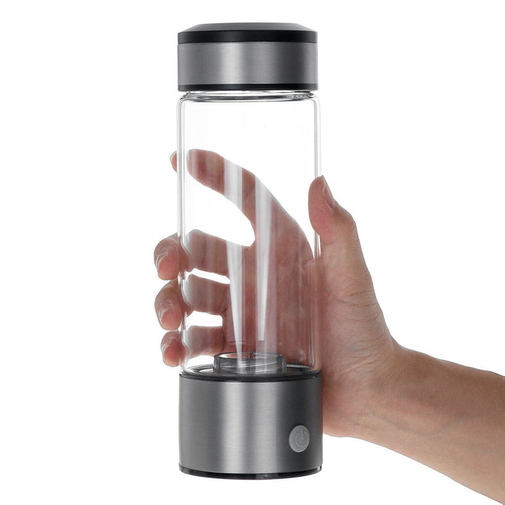 400ml Water Filter Bottle Hydrogen Generator Water Cup Reusable Smart 3 Minutes Electrolys Water Purification Ionizer Image 4