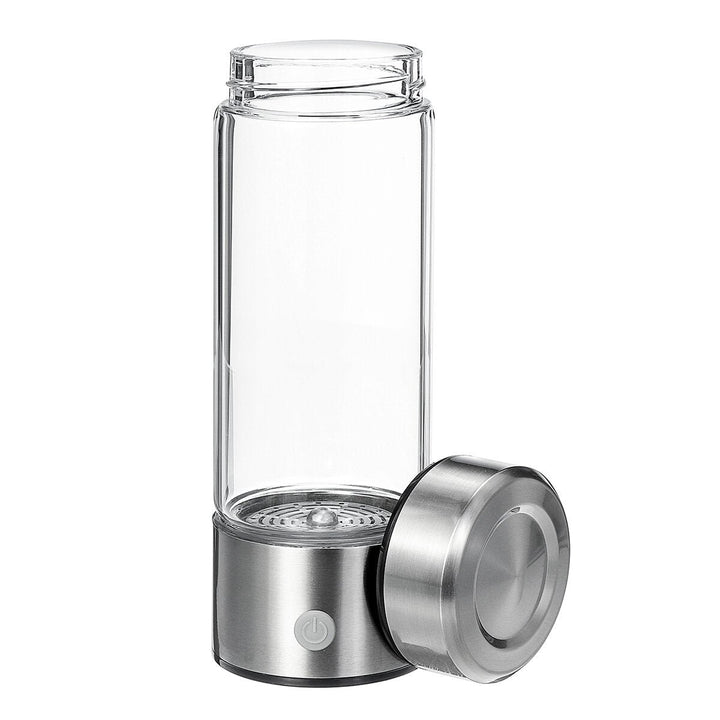 420ml Titanium Hydrogen-Rich Water Bottle USB Ionizer Antioxidants Maker Drining Cup Image 4