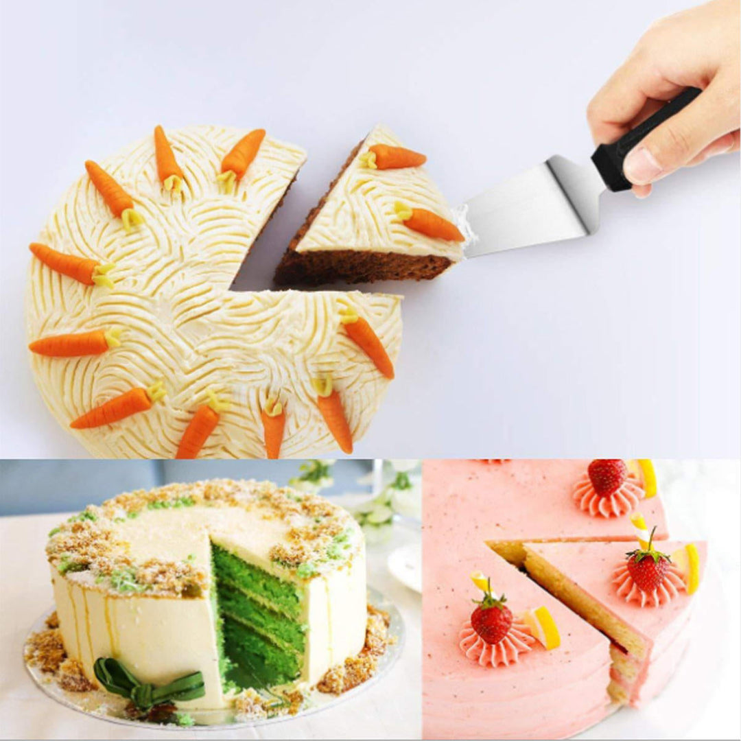 52Pcs,set Tool Cake Decorations Set Gift Kit Baking Supplies Turntable Spatula Stand Diy Equipment for Kids Home Image 4