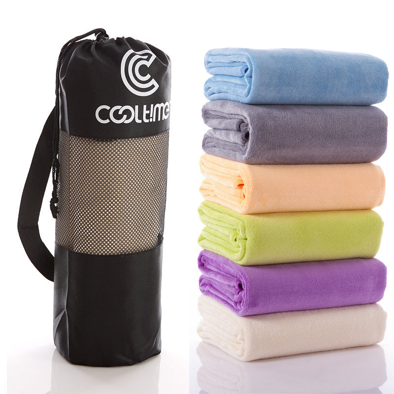 90x180cm Superfine Fiber Quick-Dry Towel For Outdoor Swimming Training Travel Dance Yoga Image 1