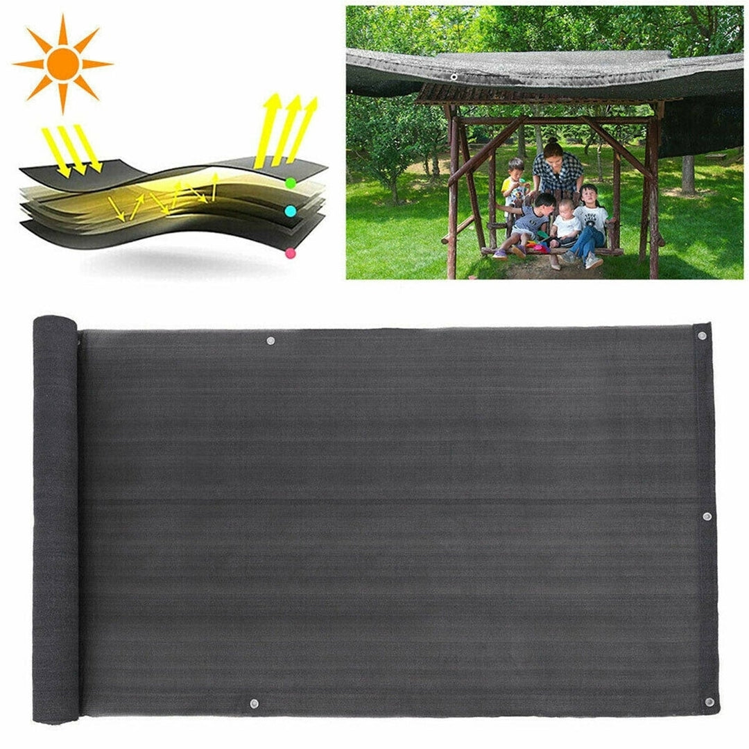 6M Deck Balcony Privacy Screen Fence Garden Sunshade Wall Panel Image 1