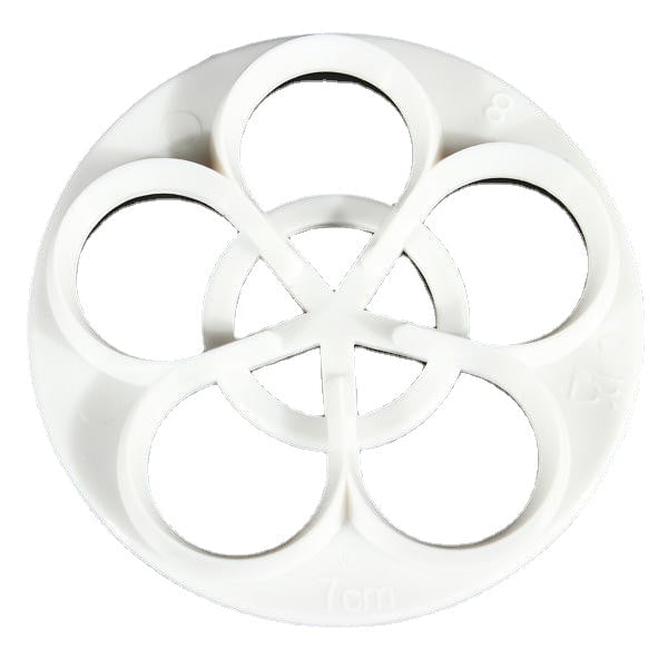 6Pcs Plum Flower Fondant Cake Sugarcraft Cutter Mold Image 2