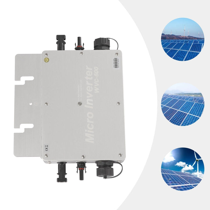 600W MPPT WIFI Solar PV Grid Tie Micro Inverter DC to AC Waterproof IP65 Image 3