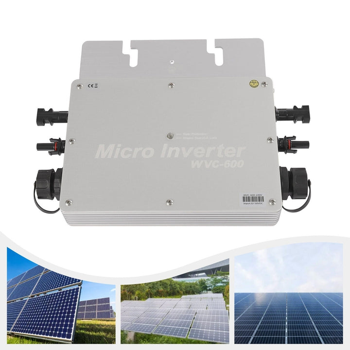 600W MPPT WIFI Solar PV Grid Tie Micro Inverter DC to AC Waterproof IP65 Image 4