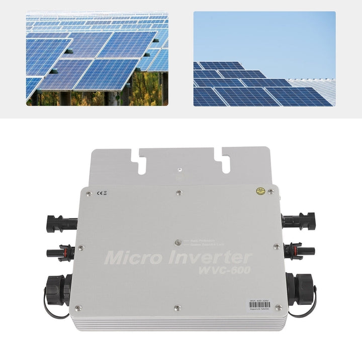 600W MPPT WIFI Solar PV Grid Tie Micro Inverter DC to AC Waterproof IP65 Image 5