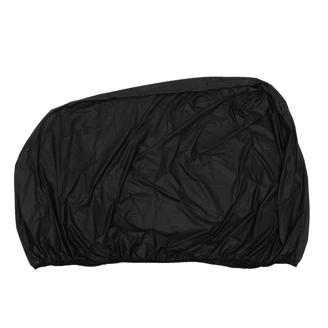 Black Polyester All Weather Protective Snow Thrower Cover 158x77x110cm Image 4