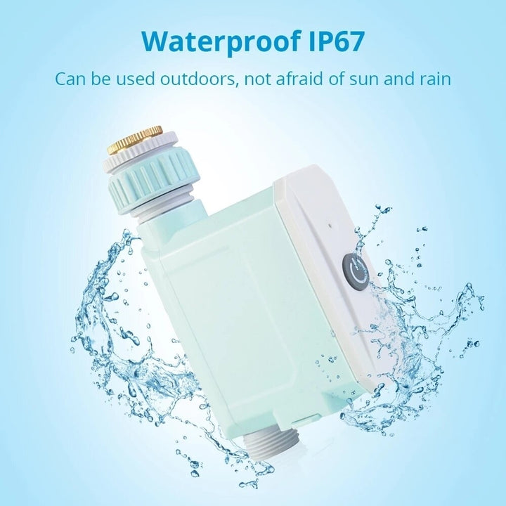 Bluetooth Smart Irrigation Valve Watering Timer Outdoor APP Remote Control Garden Auto Controller Work with Alexa Image 2