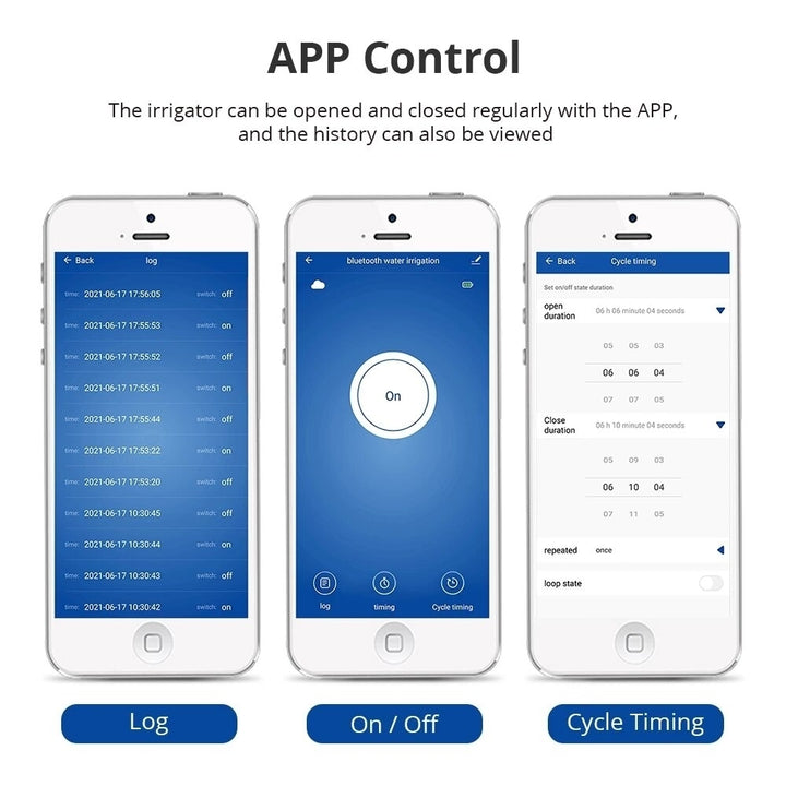 Bluetooth Smart Irrigation Valve Watering Timer Outdoor APP Remote Control Garden Auto Controller Work with Alexa Image 5