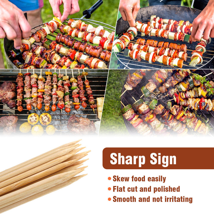 BBQ Roasting Sticks Extendable Design Wooden Handle Smores Kit for Fire Pit Sticks for Fire Pit Image 8