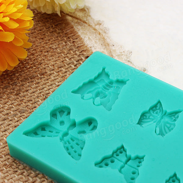 Butterfly Chocolate Mold Fondant Pastry Mould Cake Decoration Creative Baking Tools Image 2