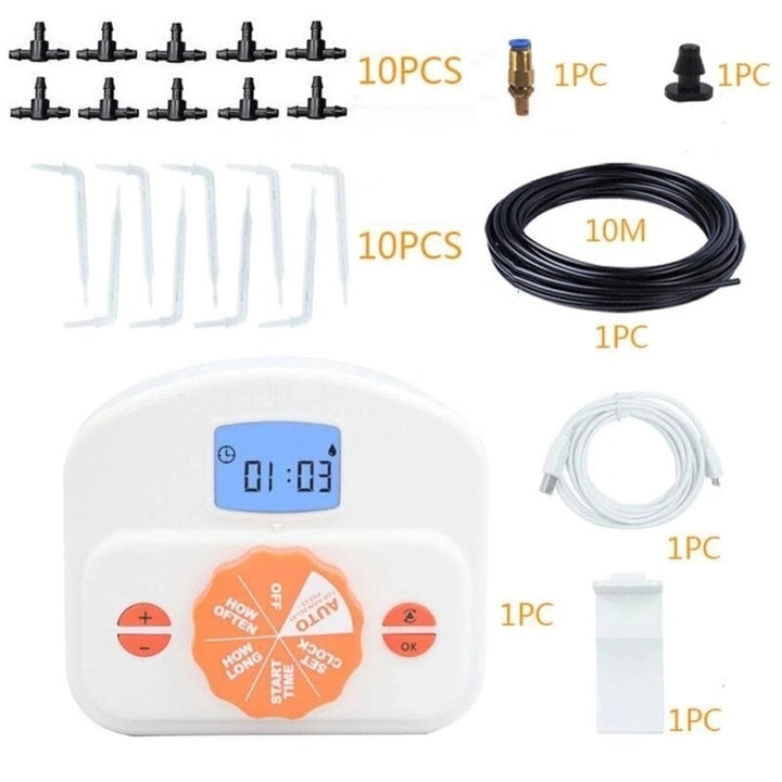 Automatic Watering Device Timing Watering Controller Tool Garden Intelligent Watering Sprinkler System Image 1