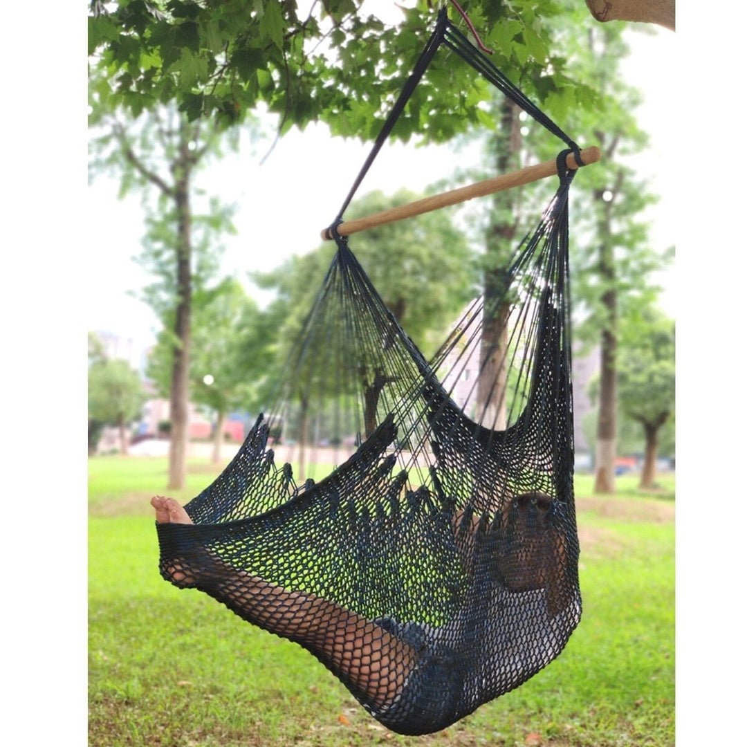 Chair Portable Nylon Hammock Swing Garden Outdoor Camping Image 5