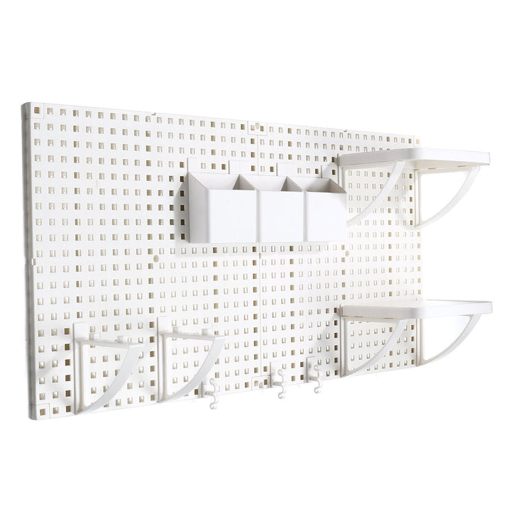 Display Wall Mount Storage Pegboard Organizer Shelf Holder For Vacuum Cleaner Image 5